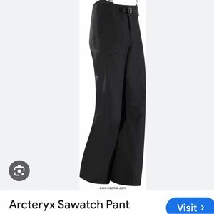 Arc'teryx Sawatch Ski Pant Black Men's M(waist 33) RECCO. EUC